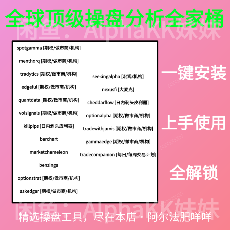 顶级金融 SaaS 全家桶