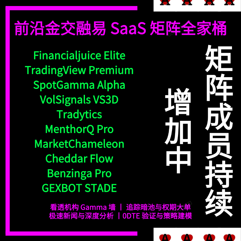 顶级金融 SaaS 全家桶